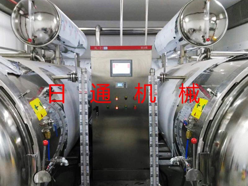 全自動雙鍋并聯(lián)粽子殺菌鍋