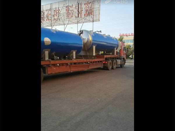 三臺(tái)雙層水浴殺菌鍋發(fā)貨