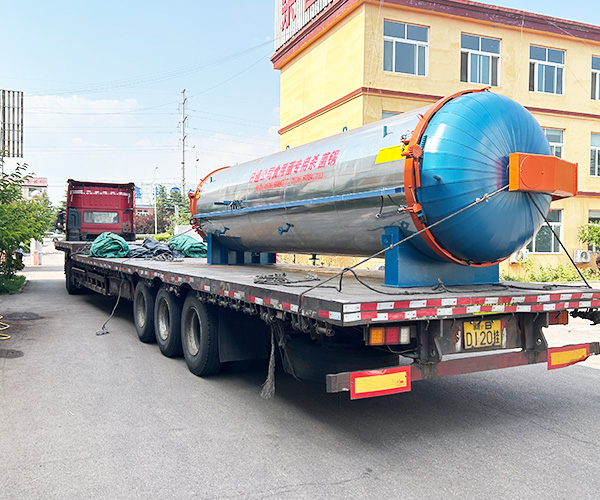 食用菌滅菌器發(fā)貨-山東青島